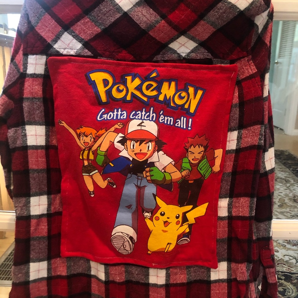 Kids Upcycled Flannel